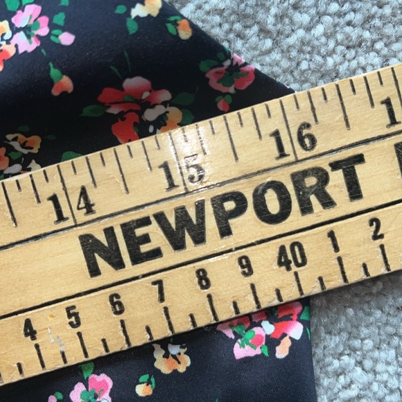 Vici Floral Satin Cutout Maxi Dress Size Medium - Picture 12 of 12